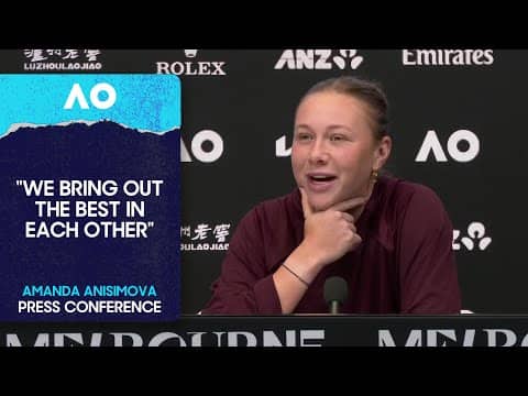 Amanda Anisimova Press Conference | Australian Open 2026 Third Round
