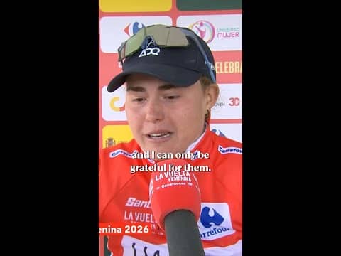 Paula Blasi simply cannot believe what she has achieved 🤩🇪🇸