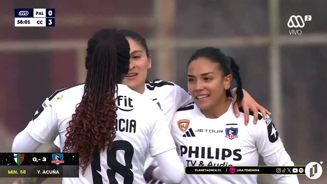 #GolesP11 Palestino 0-4 Colo-Colo Fecha 8 1ra Rueda Liga Femenina 15-05-2026
