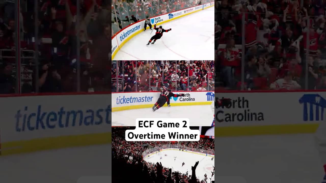 Triple the view for Nikolaj Ehlers’s ECF Game 2 overtime winner 🚨