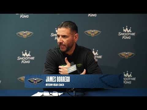 James Borrego | Pelicans-Spurs Postgame interview 12/8/25