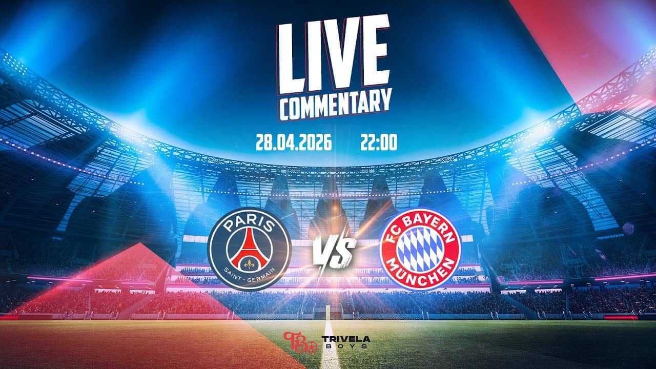 LIVE COMMENTARY | ΠΑΡΙ ΣΕΝ ΖΕΡΜΕΝ - ΜΠΑΓΕΡΝ ΜΟΝΑΧΟΥ