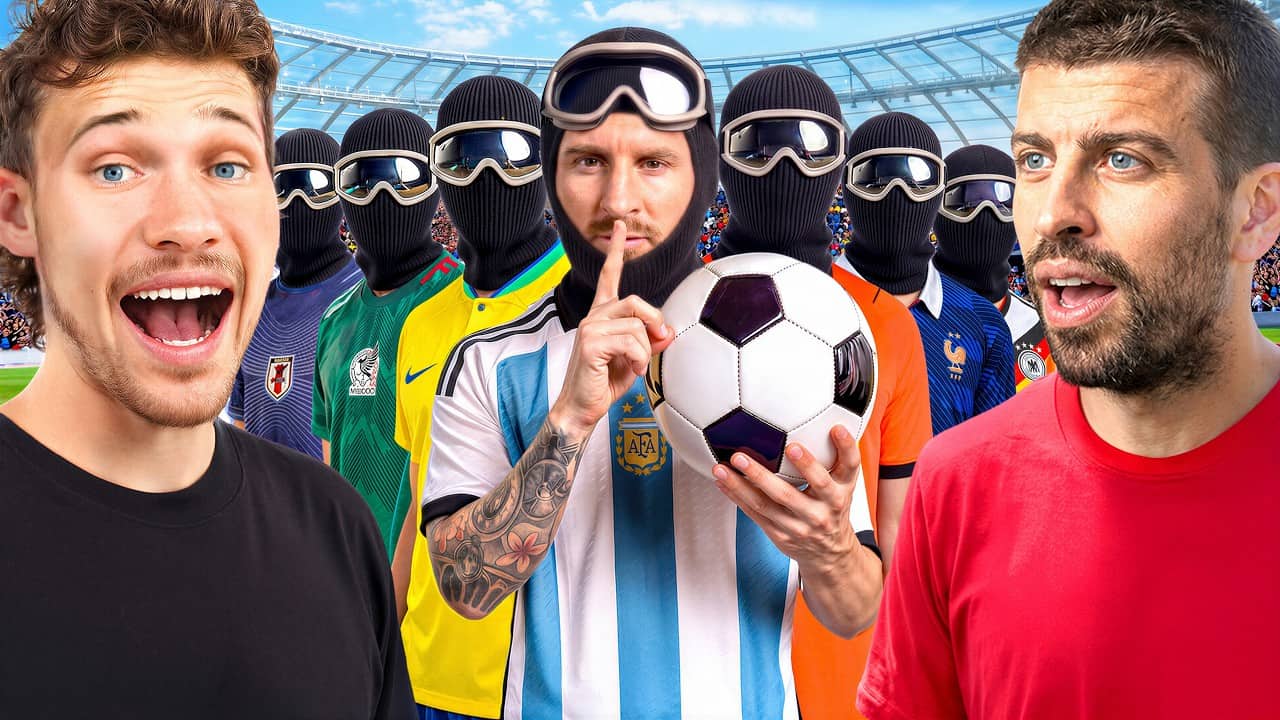 Guess the Secret World Cup Footballer ft Gerard Piqué!