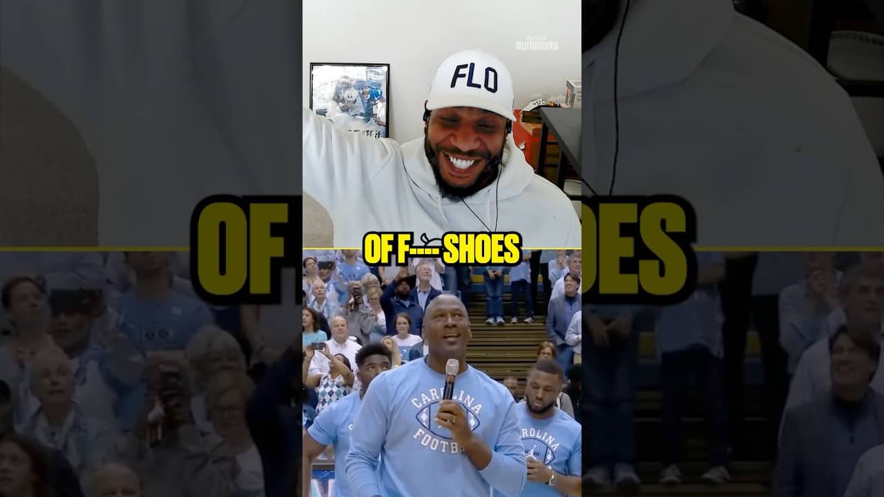 Being a star player for UNC football still doesn’t get you a pair of free Jordan’s 😭 #jordan #unc
