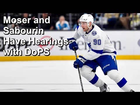 2 Hearings and 2 Fines for Tampa, Hawks Sign Grzelcyk, Perfetti Not at Practice