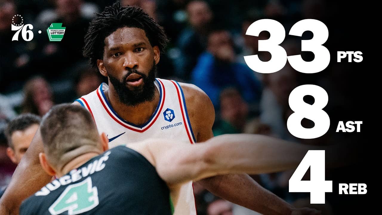 Joel Embiid BOUNCES BACK in Boston