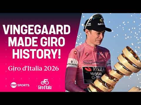 Jonas Vingegaard's BEST MOMENTS from Giro d'Italia 2026! 🏆 🔥