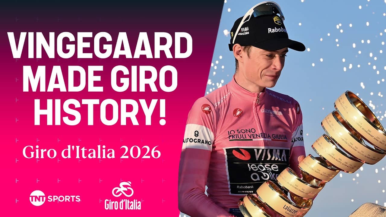 Jonas Vingegaard's BEST MOMENTS from Giro d'Italia 2026! 🏆 🔥