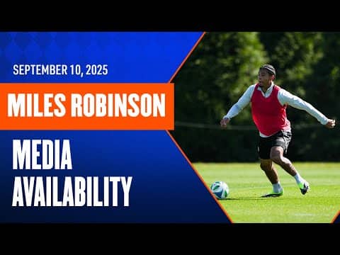 Media Availability | Miles Robinson | 9/10/25