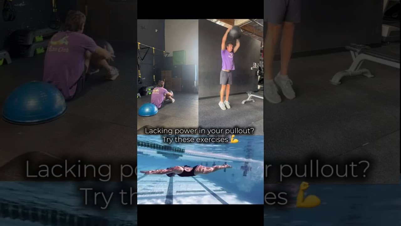 Breaststroke Pullout Dryland #theraceclub