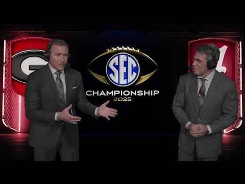 Georgia vs. Alabama REACTION 👀 Kirby Smart & Gunner Stockton on winning SEC | ESPN College Football