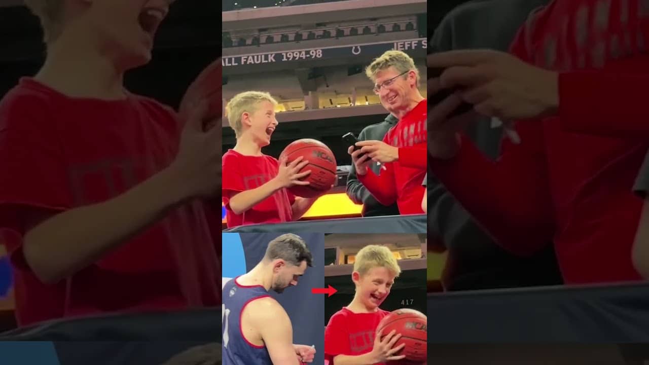 Alex Karaban made this kid's day ❤️ #shorts