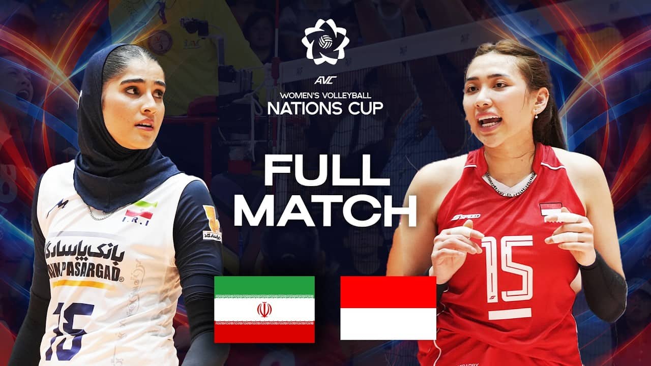 Iran vs. Indonesia - Pool Play | AVC Women's Cup 2026