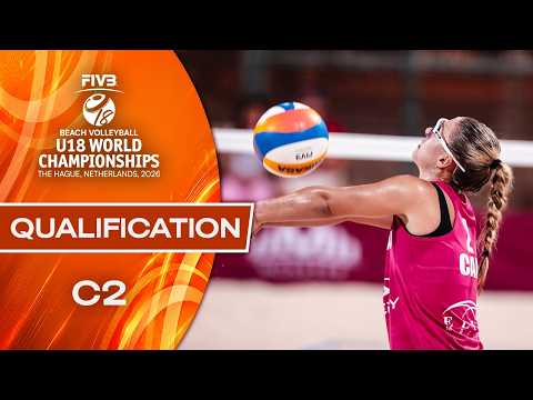 Qualification - Court 2 | Beach U18 World Championships 2026 | The Hague
