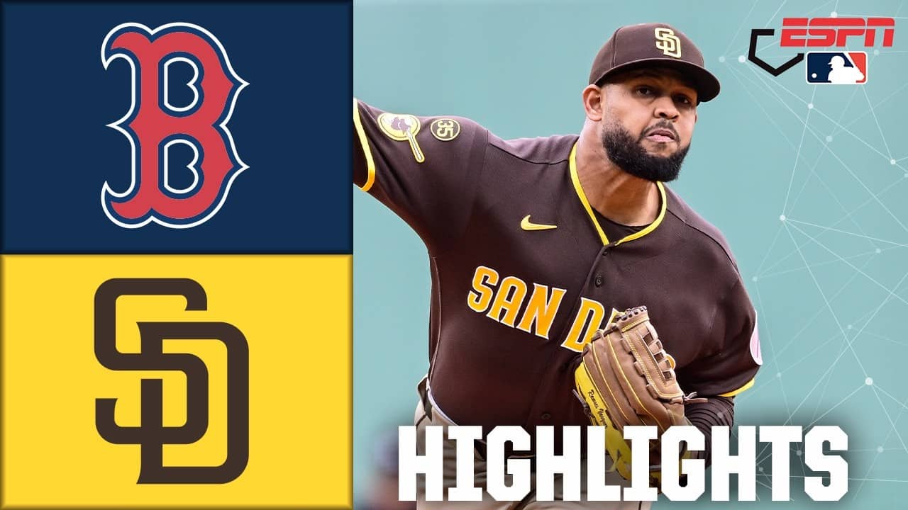 San Diego Padres vs. Boston Red Sox | Full Game Highlights | ESPN MLB