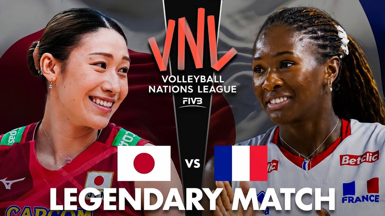 Japan 🇯🇵 vs France 🇫🇷 | Crazy Volleyball Battle !!!