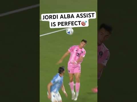Jordi Alba➡️Allende BEAUTIFUL HEADER!!⚽️