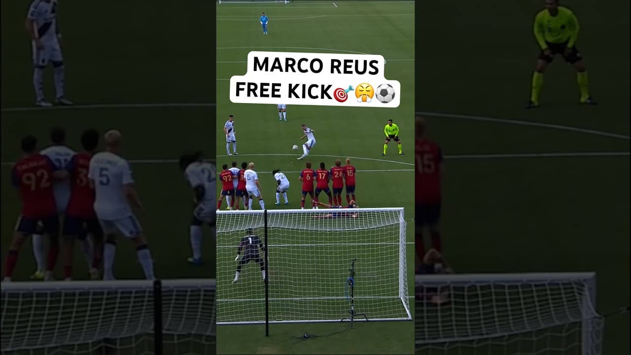 Marco Reus FREE KICK goal is a beauty!🎯⚽️🍿