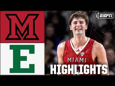Miami (OH) RedHawks vs. Eastern Michigan Eagles | Full Game Highlights | ESPN College Basketball