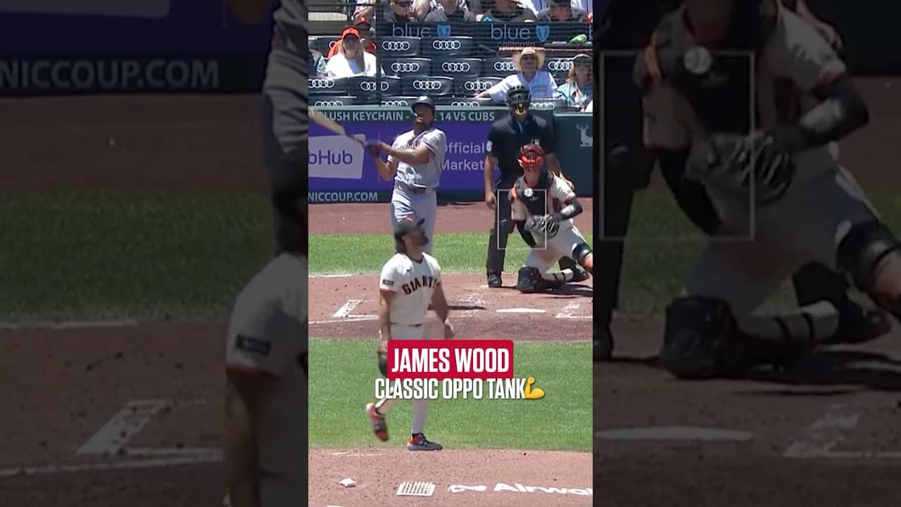 He LOVES Going Oppo: Another James Wood Opposite Field Homer