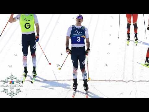 Jake Adicoff barely holds off Yu Shuang for visually impaired XC gold at Paralympics | NBC Sports