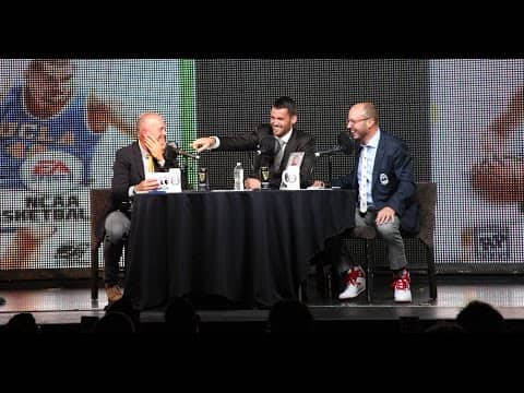 Kevin Love at "Men in Blazers Night of 1000 Stars"