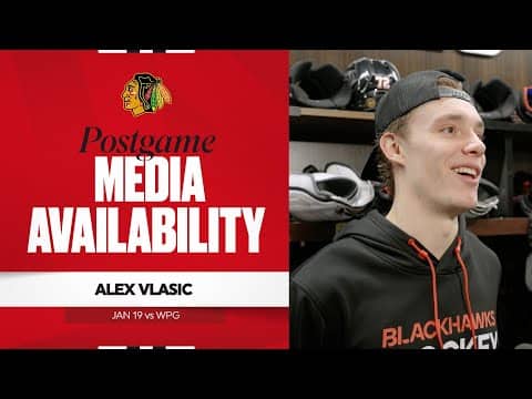 "We took the chances that were given to us." | Alex Vlasic Postgame 1.19.26