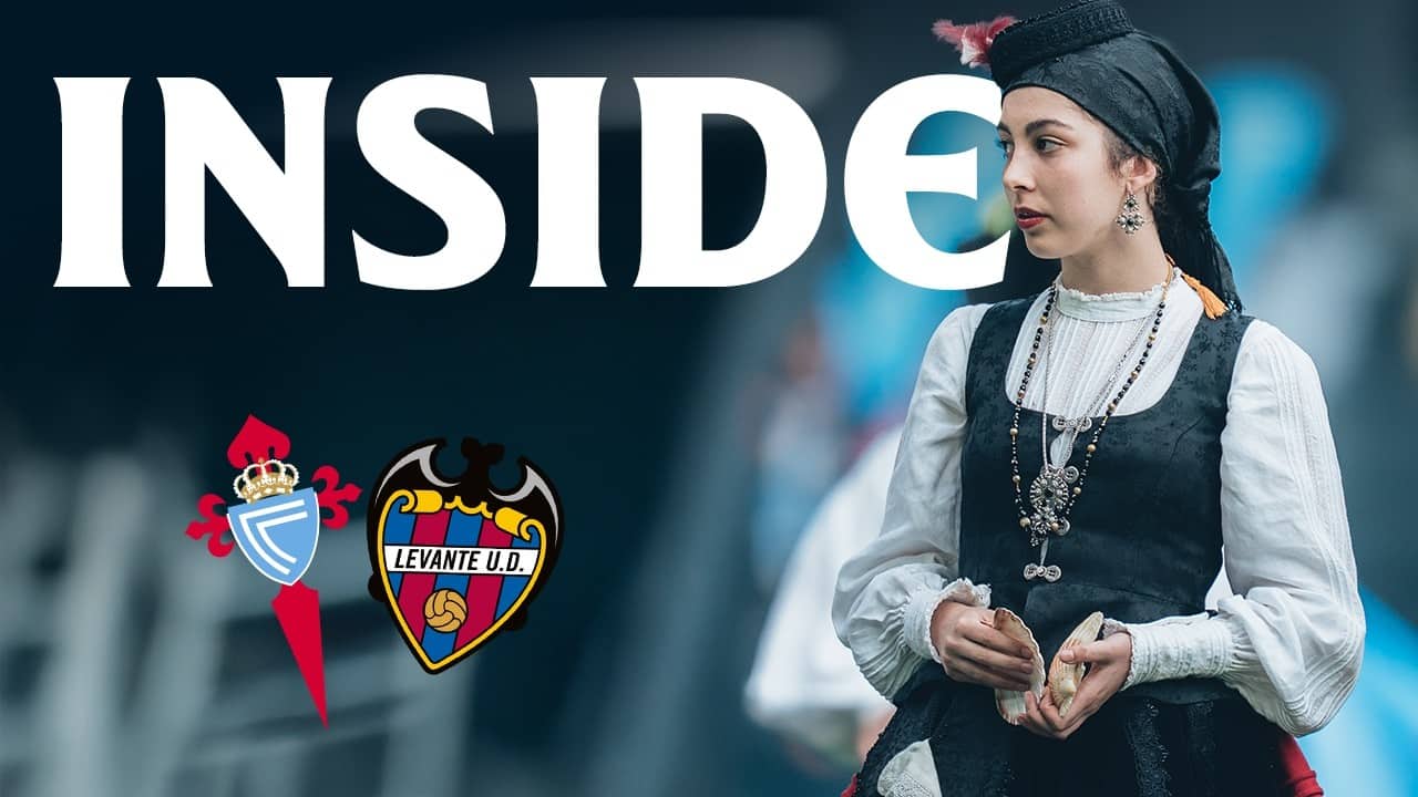 ARUME de MALVAS y THE BOYS en Abanca Balaídos 🔥🩵 | Inside Celta vs Levante UD
