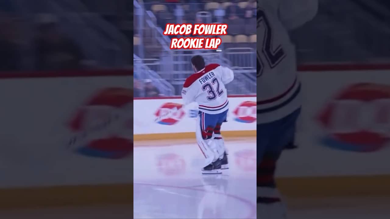 Jacob Fowler, Welcome to the NHL #gohabsgo #habs #nhl #shorts #nhlshorts #canadiens #rookie