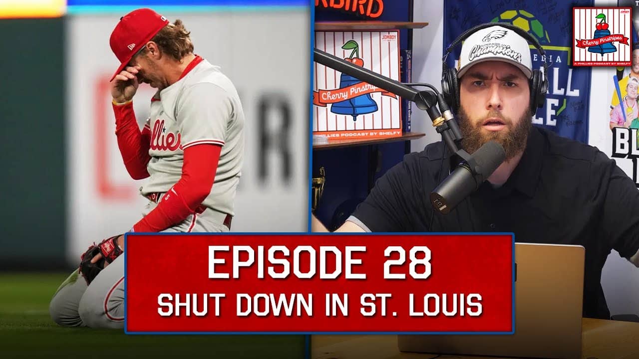 Phillies Get SHUT DOWN By The Cardinals - Cherry Pinstripes EP28