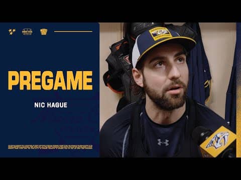 Nic Hague Pregame: Dec. 31, 2025
