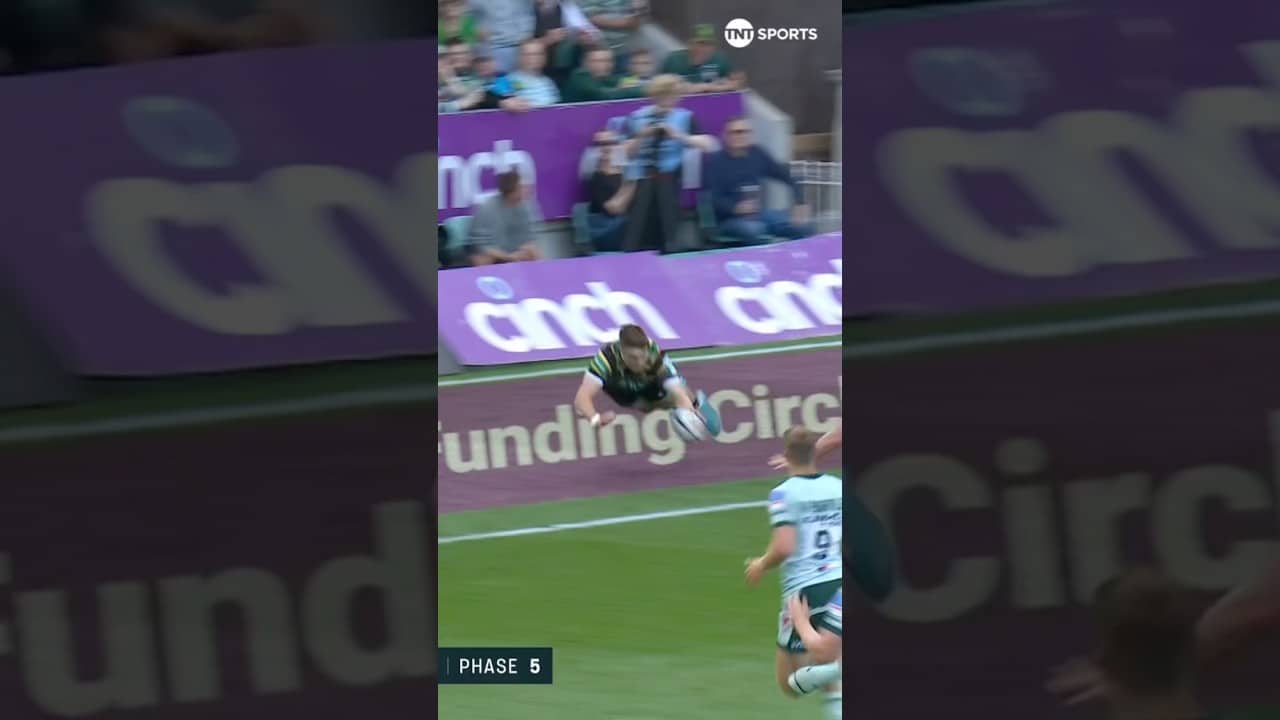 Fin Smith and Tommy Freeman doing what they do best 🤩 | @PREM-Rugby | #PremRugby