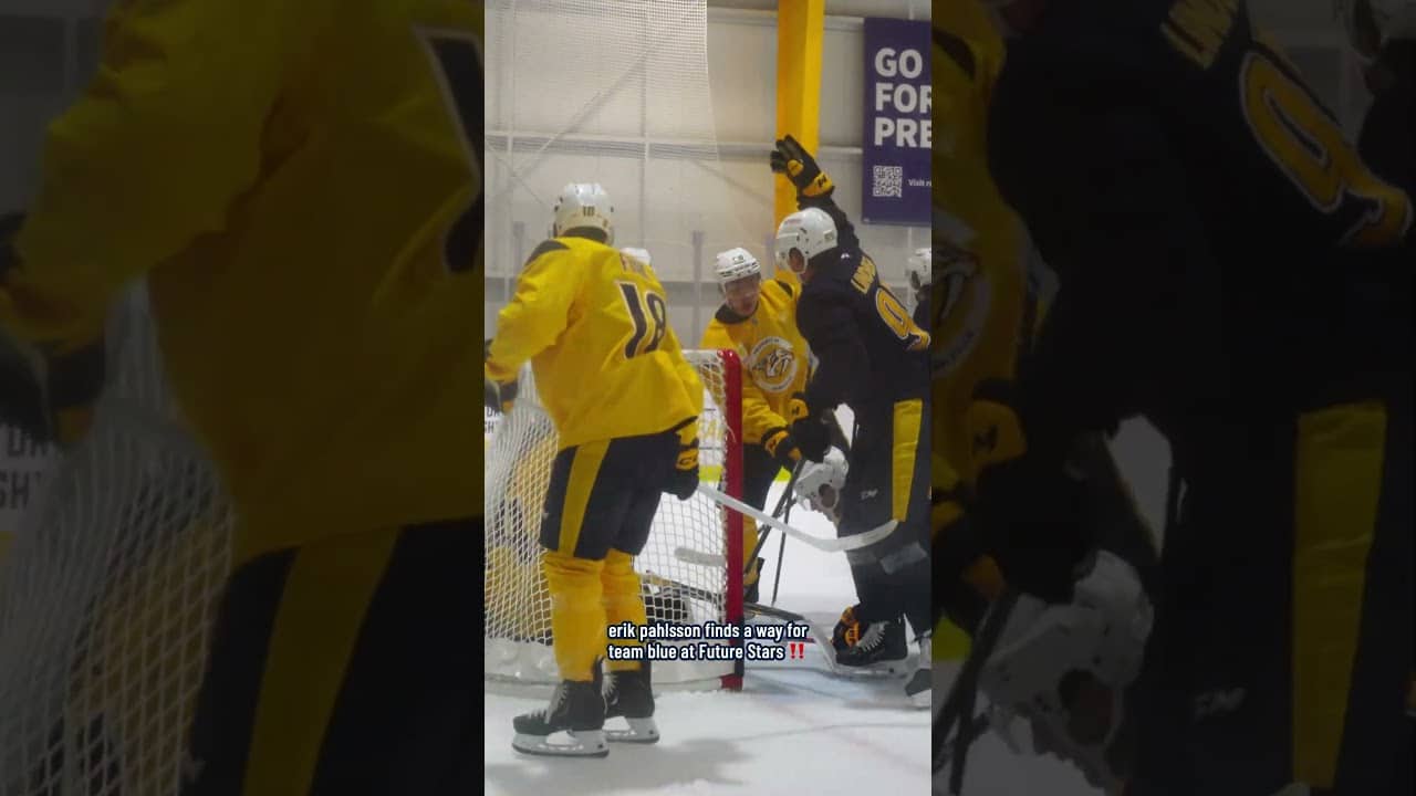 FUTURE STARS | Erik Pahlsson finds a way for Team Blue