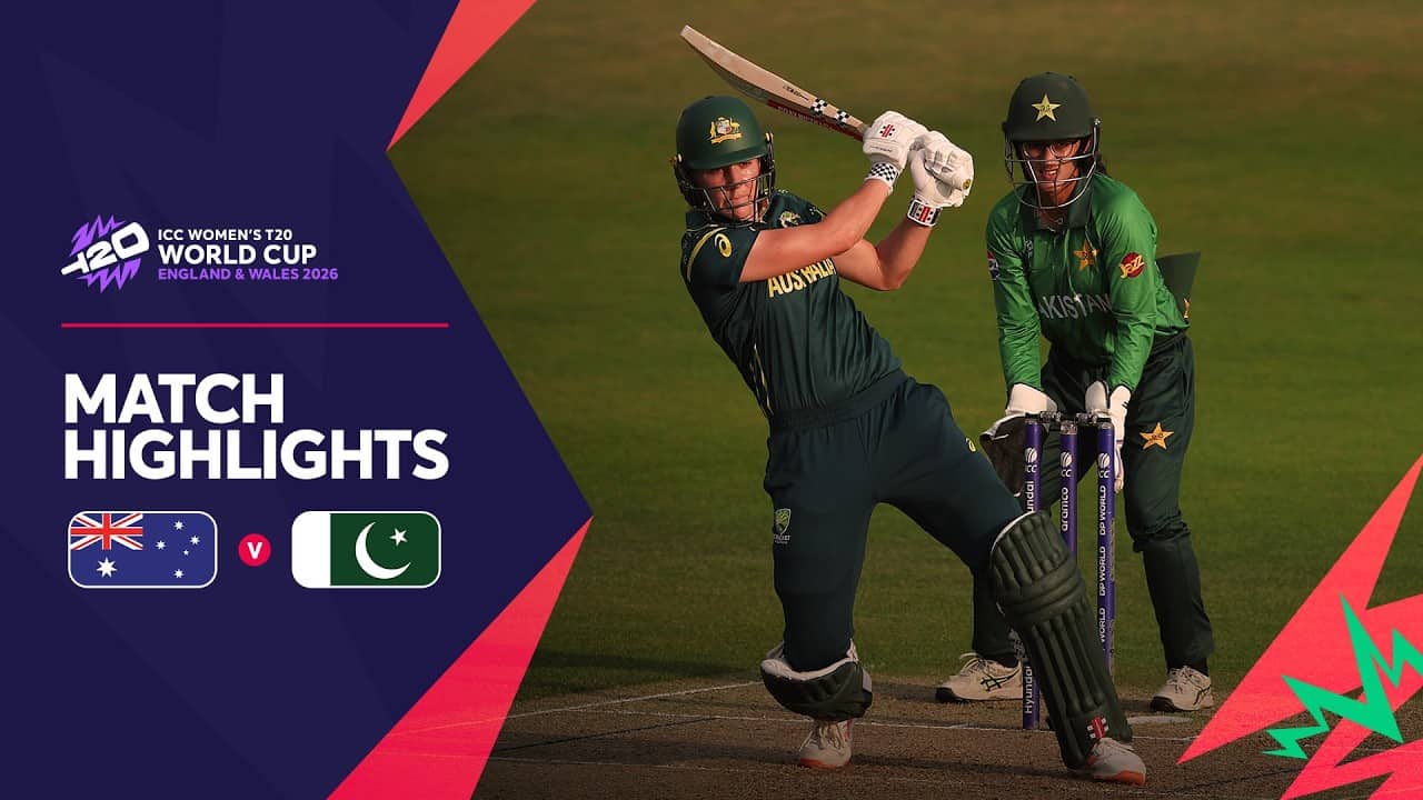 Australia v Pakistan | Match Highlights | Women's #T20WorldCup 2026