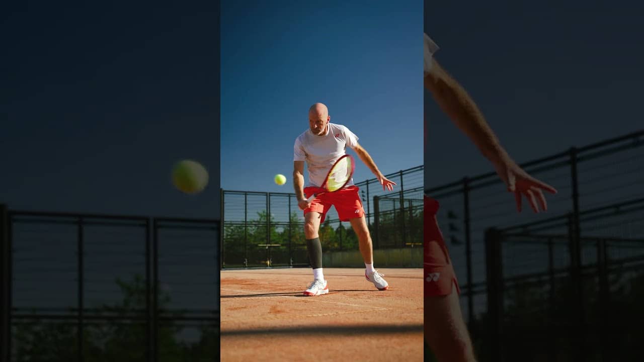 We're at the Yonex Innovation Center & Playing on Clay Just Like at the Paris Major #yonextennis