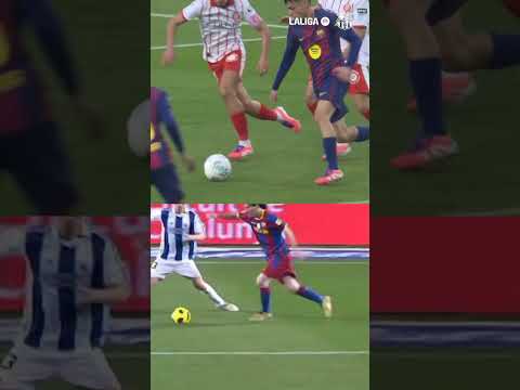 Pedri’s goal, with echoes of Messi 🪄