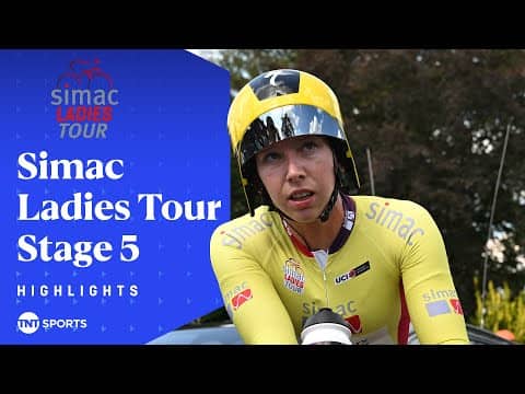 TIME TRIAL BATTLE! ⏱️ | Simac Ladies Tour 2025 Stage 5 Race Highlights | TNT Sports Cycling