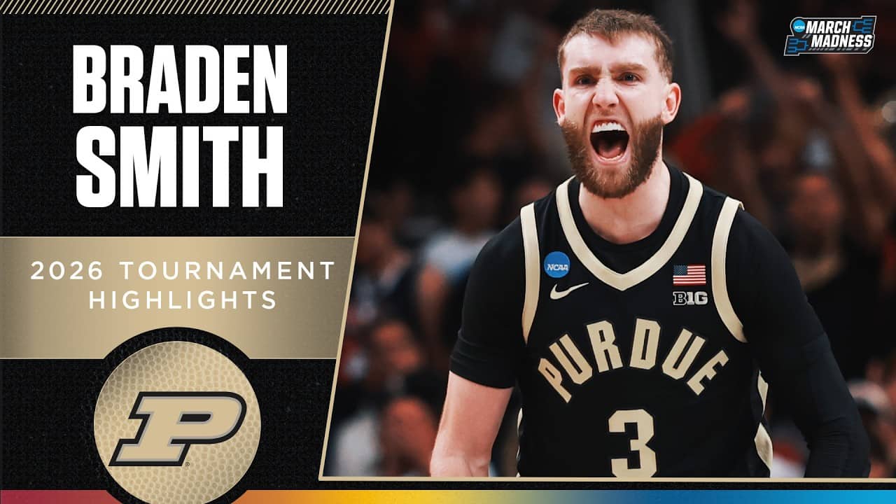 Braden Smith 2026 NCAA tournament highlights