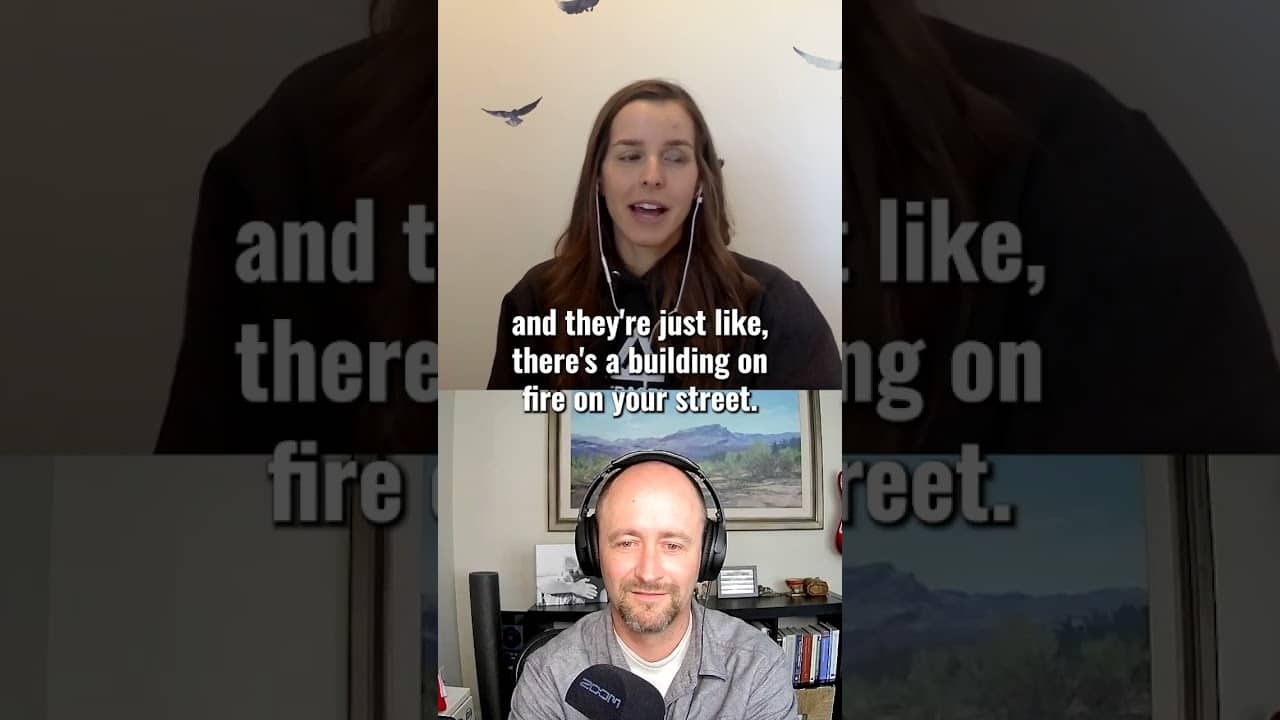 Trail runner Sandi Nypaver on her apartment burning down. Hear the full discussion on our channel!