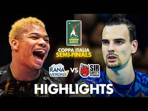 Verona vs Perugia | Highlights | Coppa Italia SuperLega 2026