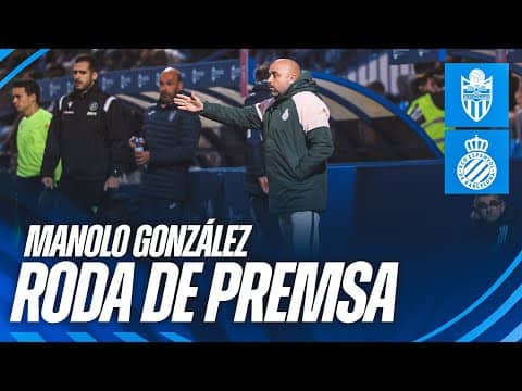 Roda de premsa | Manolo González | #CopaDelRey