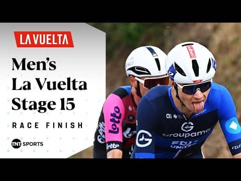 WINNING BY BRUTE FORCE! 💪 | 2025 La Vuelta a España Stage 15 Final KM's | TNT Sports Cycling
