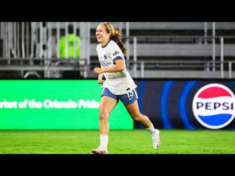 GOAL: Brittany Ratcliffe heads home the game-winner in her Reign FC debut