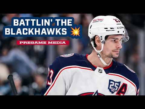 BATTLIN' THE BLACKHAWKS 💥 | Pregame Media