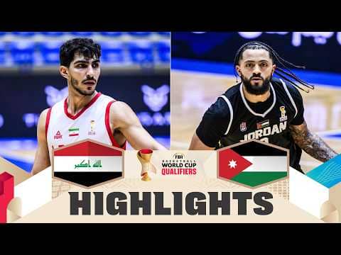 Iran 🇮🇷 v Jordan 🇯🇴 | Highlights | FIBA Basketball World Cup 2027 Asian Qualifiers