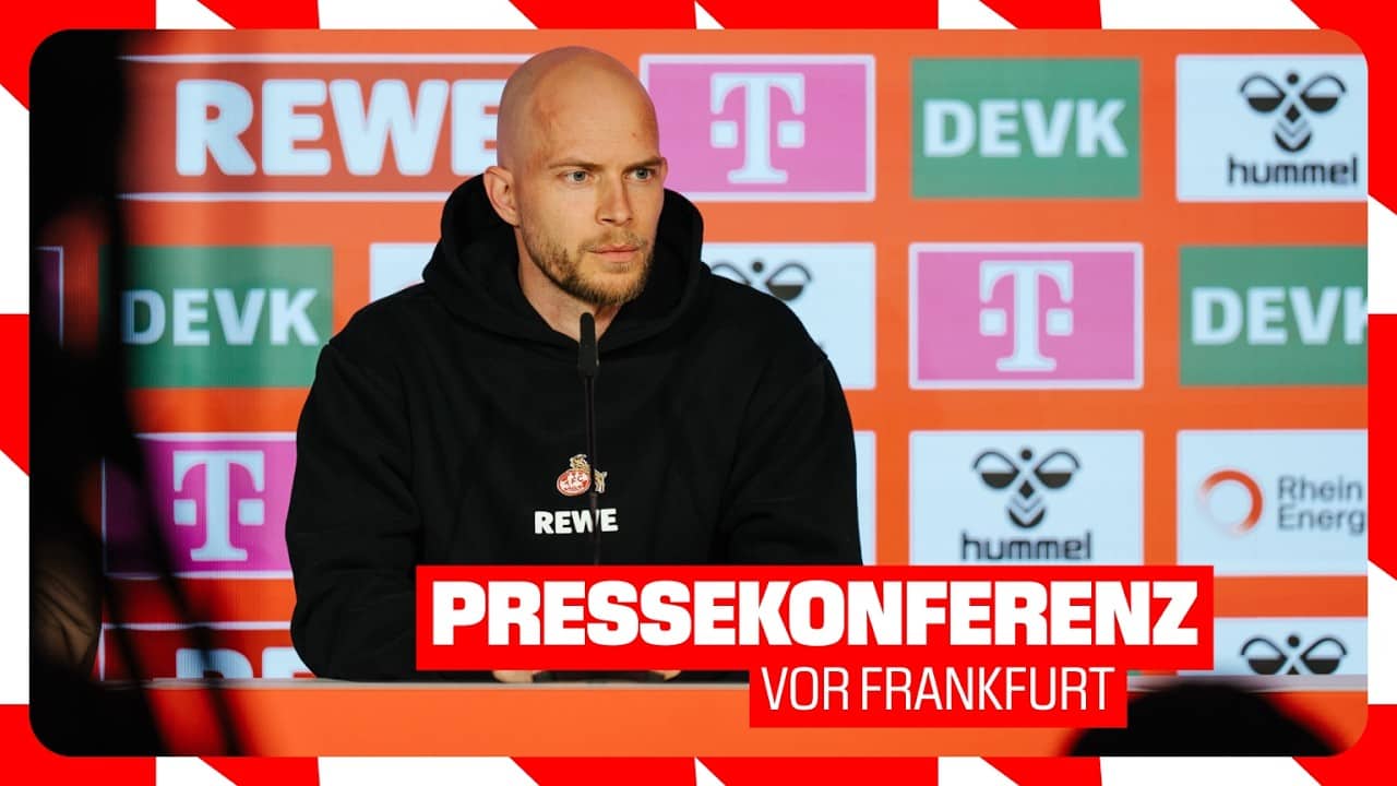 Pressekonferenz vor Frankfurt | 1. FC Köln