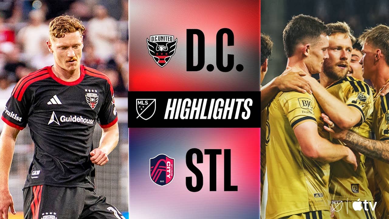 D.C. United vs. St. Louis CITY SC | Full Match Highlights | Stoppage Time Drama!