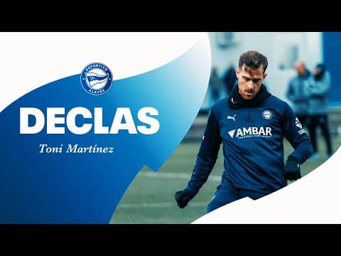 Toni Martínez: "A sacar los máximos puntos posibles desde el sábado" | Deportivo Alavés