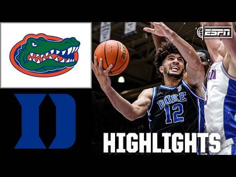 THRILLING FINISH 🍿 Florida Gators vs. Duke Blue Devils | Full Game Highlights | ESPN CBB