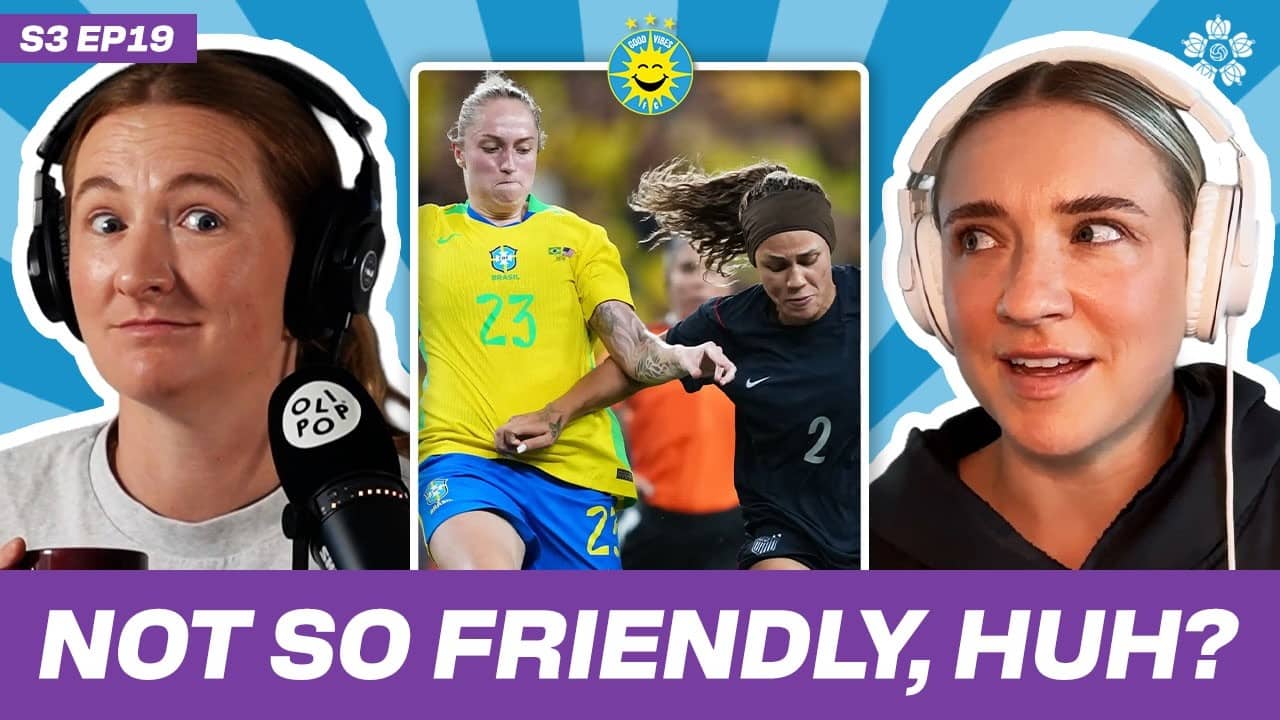 Good Vibes with Kristie Mewis! | USWNT vs Brazil Drama, USMNT Summer Expectations + Viral Challenge